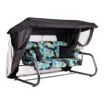 Aiakiik Patio Venezia, sinine v./must v., 221 cm x 143 cm x 173 cm