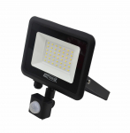Prožektor liikumisanduriga, liigutatav AWTools Slim AW17907, 30 W, 2850 lm, 6000 &deg;K, IP44, must v.