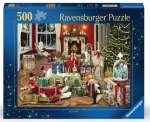 Pusle Ravensburger Demelsa Haughton Enchanted Christmas, 36 cm x 50 cm, 500 tk, mitmev&auml;rviline