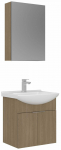Vannitoa m&ouml;&ouml;bli komplekt Kalune Design Purus 55-333, tamm v., 50 cm x 55 cm x 58 cm