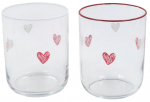 Klaaside komplekt Hermia Forever Us, klaas, 0.35 l, 2 tk