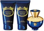 Kinkekomplektid naistele Versace Pour Femme Dylan Blue, 3 tk.