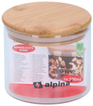 Kuivaine konteiner Alpina 2472881, 0.5 l, l&auml;bipaistev v./pruun v.