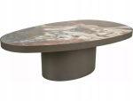 Kohvilaud Gusto A, pruun v./vask v., 118 cm x 73 cm x 38 cm