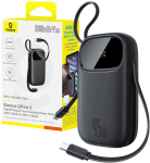 Akupank Baseus EnerFill FC31 QPow3, 10000 mAh, 45 W, must v.