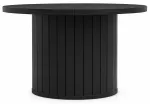 Kohvilaud Akord Furniture Factory Nubo, must v., 60 cm x 60 cm x 45 cm