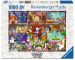 Pusle Ravensburger Looney Tunes Studio, 70 cm x 50 cm, 1000 tk