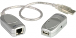 Adapter Aten Cat 5 Extender USB male / USB female, RJ-45 male, h&otilde;be v.