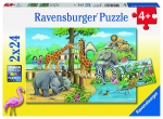 Pusle 2in1 Ravensburger Welcome to the Zoo 078066, 48 tk
