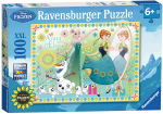 Pusle Ravensburger Frozen Fever 10584, 49 cm x 36 cm, 100 tk, mitmev&auml;rviline