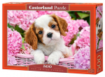 Pusle Castorland Pup in Pink Flowers 500 el. B-52233, 500 tk, roosa v.
