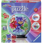 3D-pusle Ravensburger PJ Masks 11797, 13 cm x 13 cm, 72 tk, mitmev&auml;rviline