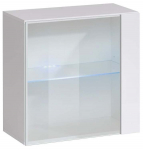 Vitriinkapp ASM Switch WW 3, valge, 60 cm x 30 cm x 60 cm