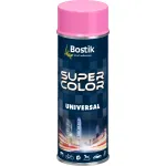Aerosoolv&auml;rv Bostik Super Color Universal, tavaline, heleroosakas v., 0.4 l
