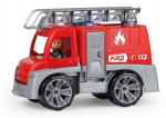 M&auml;ngu tulet&otilde;rjeauto Lena Truxx Firebrigade with ladder, punane v.