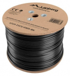 Kaabel Lanberg UTP, Nėra, 305 m, must v.