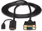 Adapter StarTech HDMI to VGA HD2VGAMM6 HDMI, VGA, 1.8 m, must v.