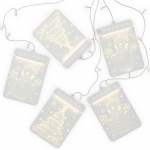 J&otilde;ulutuled AmeliaHome Wintery, 1.5 m, valge, 5 LED