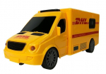 Rc auto Lean Toys DHL 7081, kollane v.