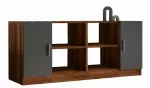 Kapp Kalune Design Vario F, pruun v./hall v., 46.3 cm x 139.8 cm x 61.8 cm