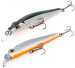 Vobler Akara Asher 80F A23, 8 cm, 8 g, h&otilde;be/must/oranž