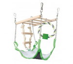 N&auml;riliste voodi Trixie, 15 cm x 17 cm x 22 cm, valge/roheline