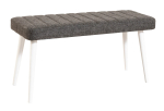 Esiku pink Kalune Design Stormi 1053 - B, antratsiit v./valge v., 100 cm x 39 cm x 48 cm