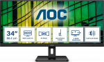 Monitor AOC U34E2M, VA, 100 Hz, 34"