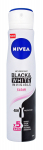 Kehadeodorant Nivea Black & White Invisible Clear, 250 ml