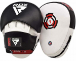 Poksik&auml;pp RDX T1 Boxing Pads, valge v./must v.