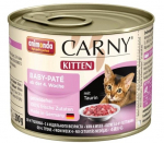 Kassi m&auml;rgtoit Animonda Carny Baby Pate Kitten, veiseliha/kanaliha, 0.2 kg