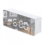 &Auml;ratuskell Adler Alarm Clock AD 1189W, valge v., 14 cm x 3.5 cm