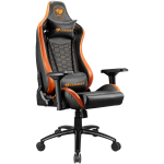 M&auml;nguri tool Cougar Gaming Outrider S, 50 x 50 x 119 - 127 cm, must v./oranž v.