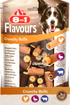 Koeramaius 8in1 Flavours Crunchy Rolls, veiseliha/kanaliha/pardiliha, 0.085 kg