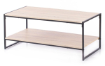 Kohvilaud Homede Coxe, tamm v./must v., 105 cm x 53 cm x 45 cm