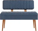Esiku pink Kalune Design Vina 1048 - 2, pruun v./s&uuml;gavsinine v., 110 cm x 36 cm x 85 cm