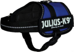 Koerte traksid Trixie Julius-K9, sinine v., 400 - 530 mm x 22 mm, S