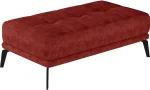 Tumba Torrense Dora 63, punane v., 75 cm x 140 cm x 45 cm