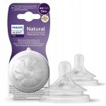 Pudelilutt Philips Avent Natural Response SCY963, 0 kuud, l&auml;bipaistev