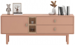 TV-laud Home4you Iris, roosa v., 140 cm x 40 cm x 55 cm