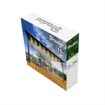 Veeudu s&uuml;steem Bradas White Line, messing, 1500 cm, hall