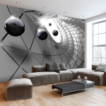 Fototapeet Artgeist Steel Illusion 4XLFT1133, 280 cm x 280 cm