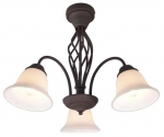 Valgusti lagi Trio Rustica 601000324, E14, 3 x 40 W, pruun v.