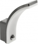 &Otilde;ue seinavalgusti GTV Nicea, 20W, LED, IP65, must v., 6.7 cm x 25.5 cm