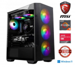 Statsionaarne arvuti Mdata Gaming Gaming 90301390 Ryzen 5 5600G, DDR4 16 GB, SSD+HDD 512 GB 1 TB, AMD Radeon RX 580 8 GB, Windows 11