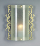 Valgusti seinale Candellux Lighting Casablanca, E27, 1 x 60 W, hall v.