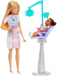 Nukkude komplekt Mattel Barbie You Can Be Anything Dentist JCR74, 29 cm, mitmev&auml;rviline