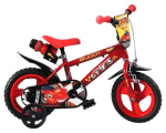 Laste jalgratas, laste Dino Bikes Cars BOTTARI.412UL-CR, must/punane, 12"