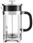 Kohvikann French Press Ambition Barista, 1 l, h&otilde;be v./must v.