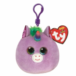 Pehme m&auml;nguasi TY Squishy Beanies Rosette -Unicorn Clip, mitmev&auml;rviline